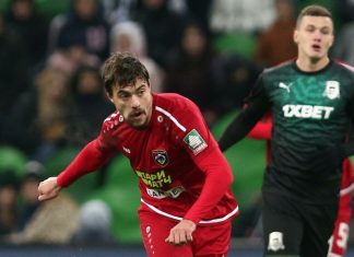 Бывший футболист «Тамбова» Чуперка присоединился к «Астане»