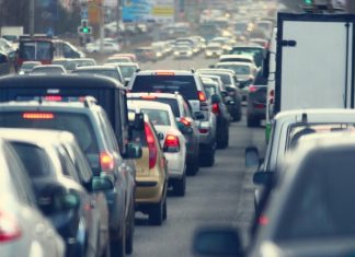 В среду утром улицы Киева сковали пробки: какая сегодня ситуация на дорогах (карта)