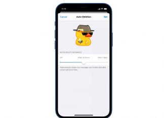 В Telegram появилась функция автоматического удаления сообщений
