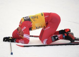 Большунов стал шестым в марафоне на этапе КМ, победил Крюгер