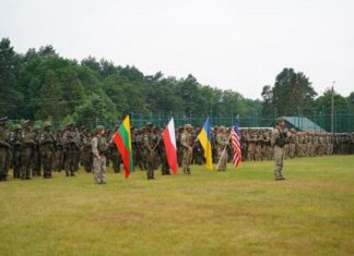 В Украине стартовали масштабные международные военные учения «Три меча-2021»