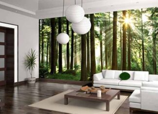 Яркая картина — фотообои