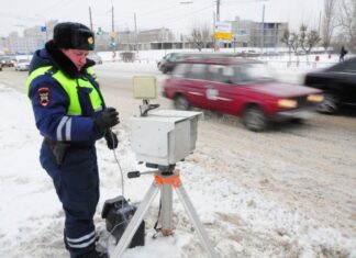 Разметку в столице засыпало метелью: будут ли приходить штрафы