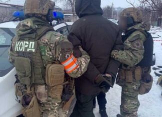 Днепровский стрелок Рябчук сдался полиции – кадры задержания