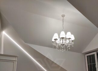 Натяжные потолки: разновидности и особенности